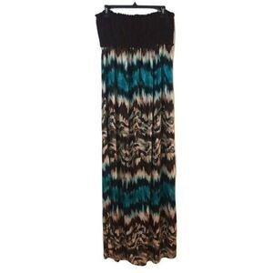 Grass collection strapless dress size L